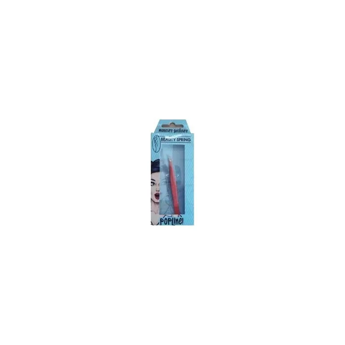 Beauty Spring Eyebrow Tweezers With Slanted Tip 3180