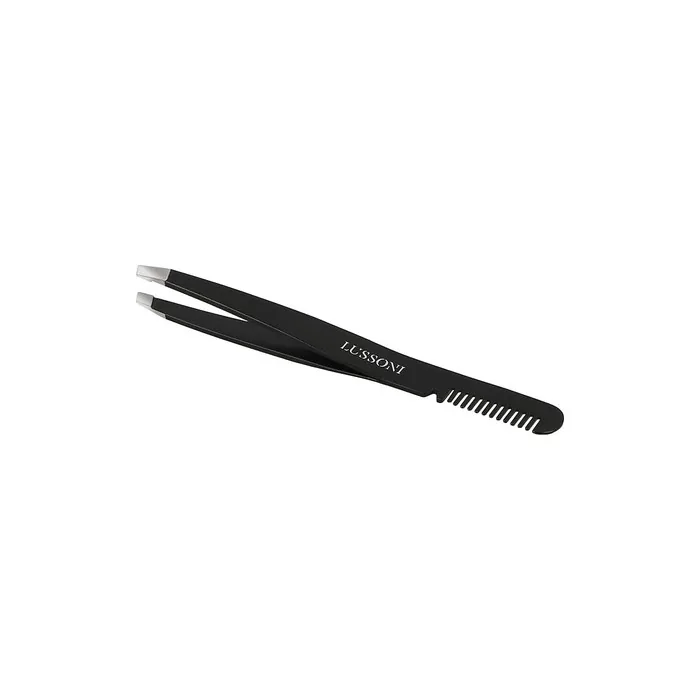 Lussoni Mu Acc Slant Tweezers With Comb 10g