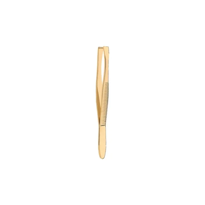 Donegal Gold Straight Tweezers 1090 - Perfect For Precise Grooming