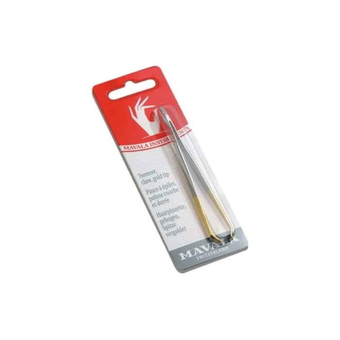 Mavala Tweezer Claw Tong Gold Tip