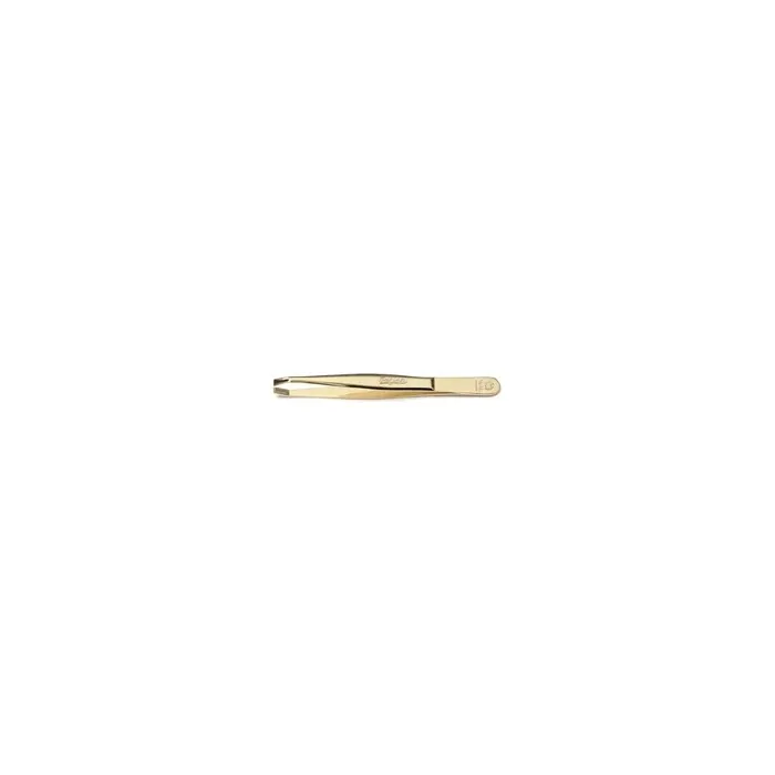 Wal Eyebrow Tweezers Clinging Gold Straight Narrow Face Accessories