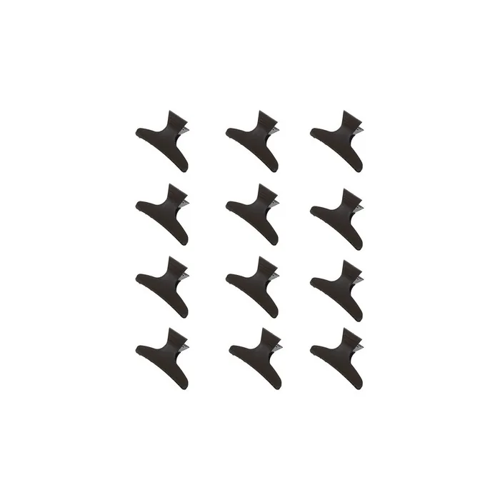 Xanitalia Pro 12 Black Plastic Tweezers
