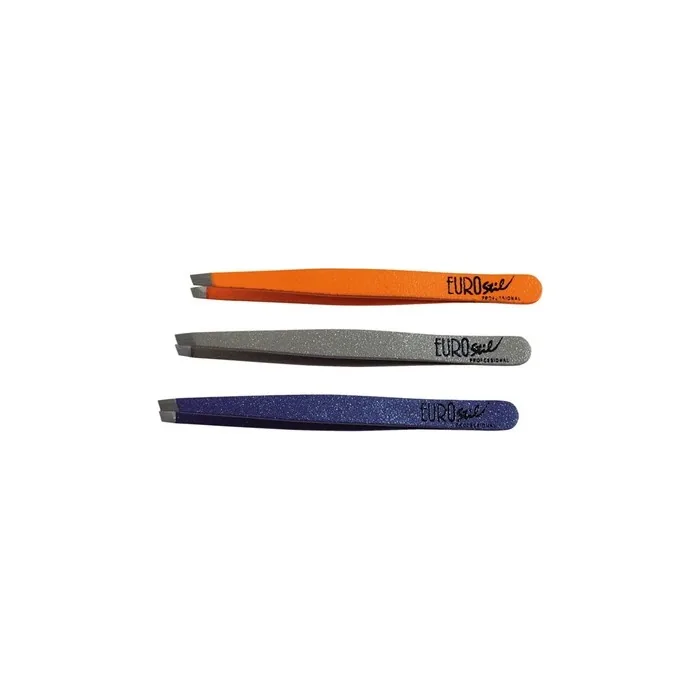 Eurostil Medium 8cm Tweezers Colors 1 Unit