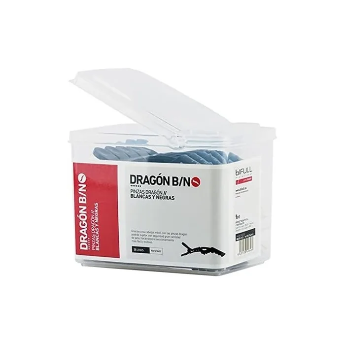 BIFULL Dragon Tweezers Set 25 Pieces (10 White, 15 Black)