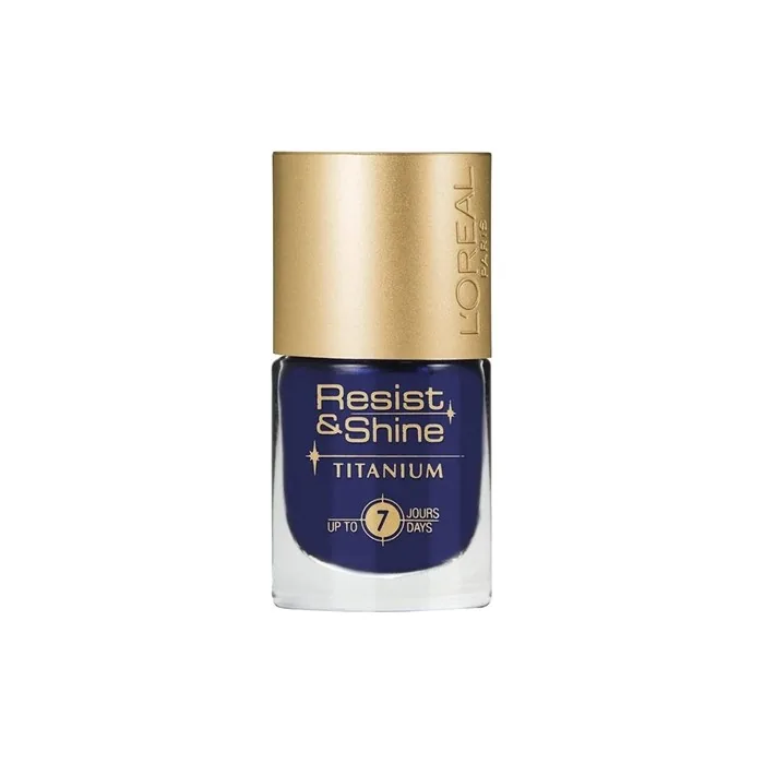 L'Oréal Resist And Shine Titanium Nail Polish 9 Ml