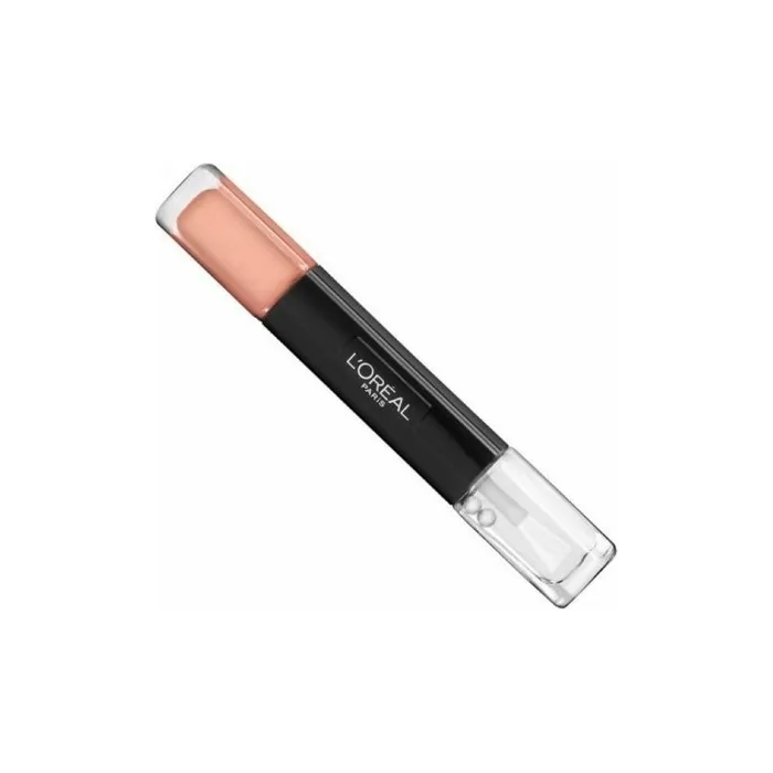 L'Oreal Infallible Gel Effect Nail Polish and Top Coat Duo Stay Nude 001