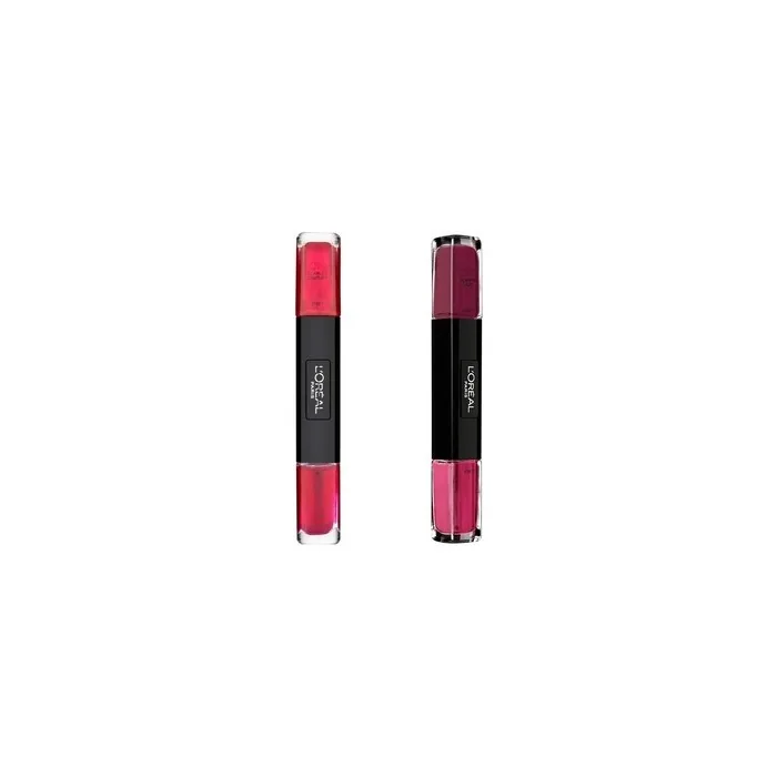 L'Oréal Paris Infaillible Duo Gel Nail Polish, Set of 2 18 Scarlet Century + 21 Always a Lady 5ml