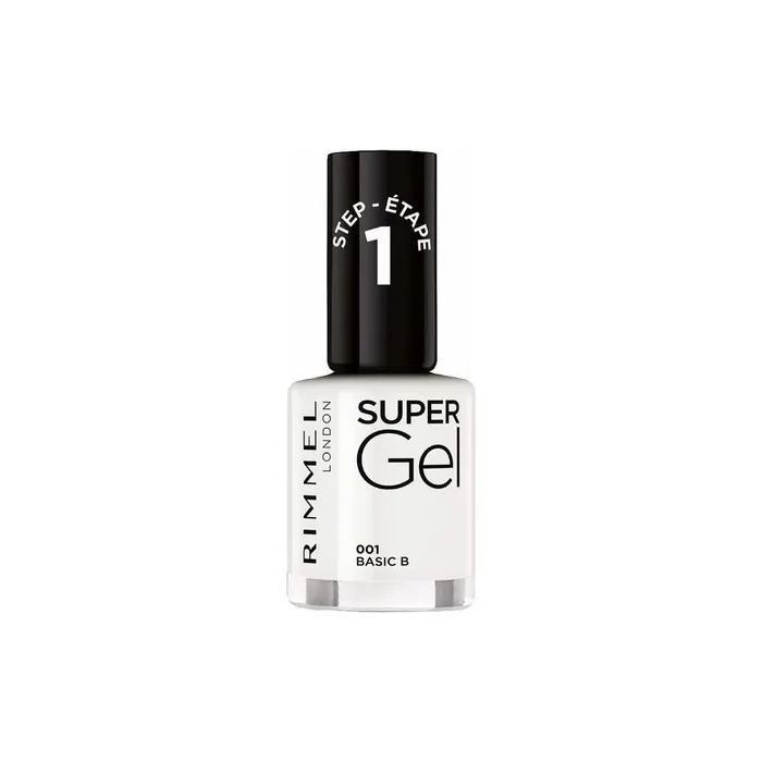 Rimmel Long Lasting Gel Nail Polish 001 Basic B