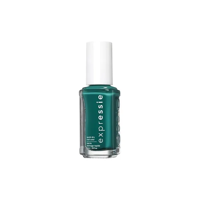 essie expressie Quick-Dry Vegan Nail Polish 10ml - Streetwear n' Tear Green