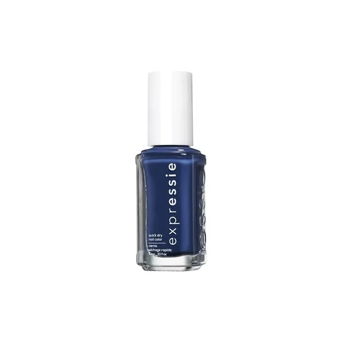 essie expressie Quick-Drying Nail Polish Vegan Formula No Animal-Derived Ingredients 10ml Blue
