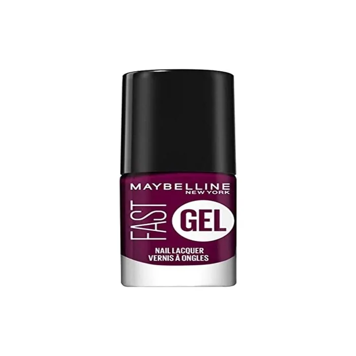 Maybelline Fast Gel Nail Lacquer Plum Party 9 Long-Lasting Nail Polish 6.7ml