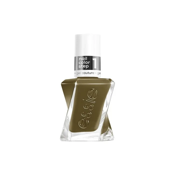 Essie Long Lasting Nail Polish with Shiny Finish Gel Couture 13.5ml No. 540 Totally Plaid Olive Green