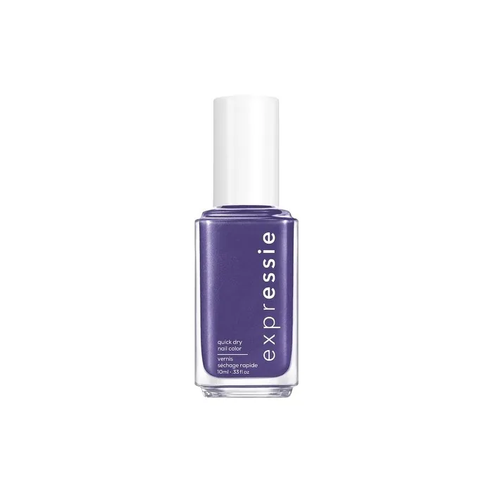 Essie Expressie Nail Polish Blue Purple Quick Dry Nail Polish Shade 325 Dial It Up 10ml