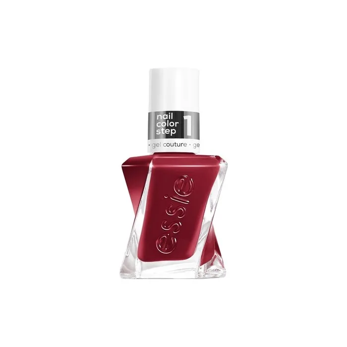 Essie Gel Couture Fashion Freedom Nail Polish No. 550 Put in the Patchwork Long-Lasting Red Nail Polish 13.5ml
