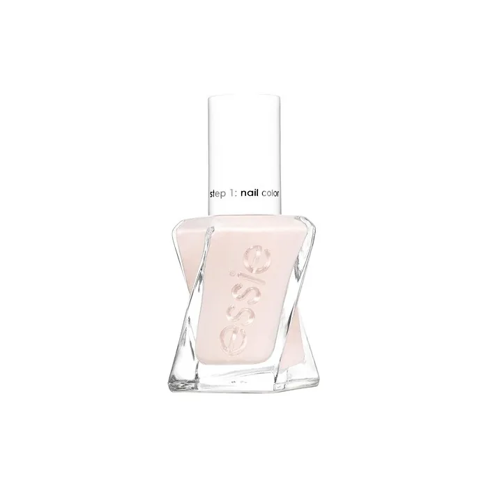 Essie Gel Couture Longlasting High Shine No UV Lamp Required Nail Polish Vanilla White Colour Shade 502 Lace Is More 13.5ml
