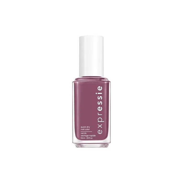Essie Expressie Pink Purple Nail Polish Quick Dry Formula Chip Resistant 10ml