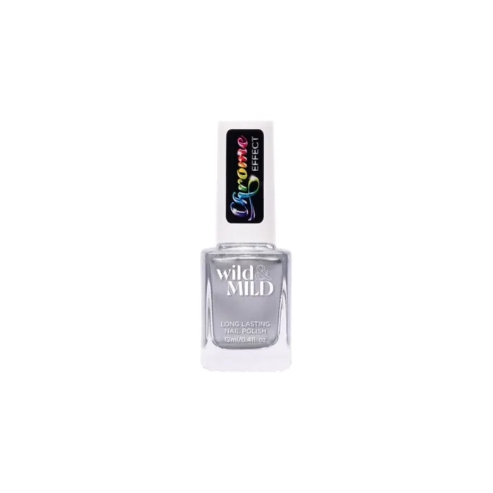 Wild & Mild Chrome Effect Nail Polish Angel Delight 12ml