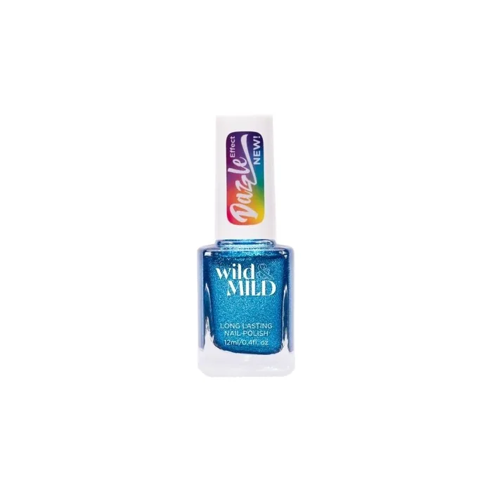 Wild & Mild Dazzle Effect Sapphire Eyes Nail Polish 12ml