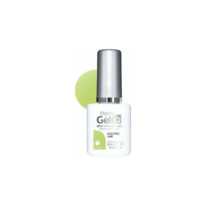 iQ Beter Electric Lime Gel Nail Polish 5ml