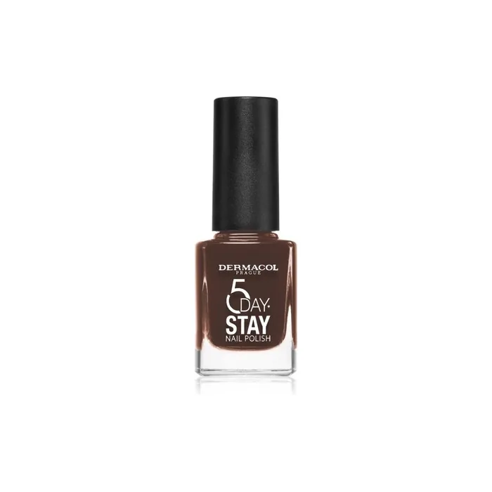 Dermacol 5 Day Stay Nail Polish 57 Chocolate 11 Ml