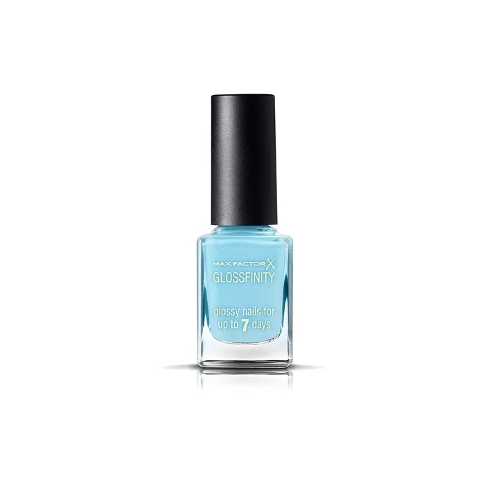 Max Factor Glossfinity Nail Polish 27 Celestial Blue 11ml