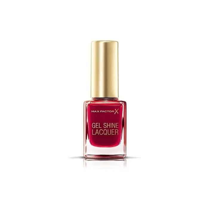 Max Factor Gel Shine Nail Polish Radiant Ruby 50 11ml