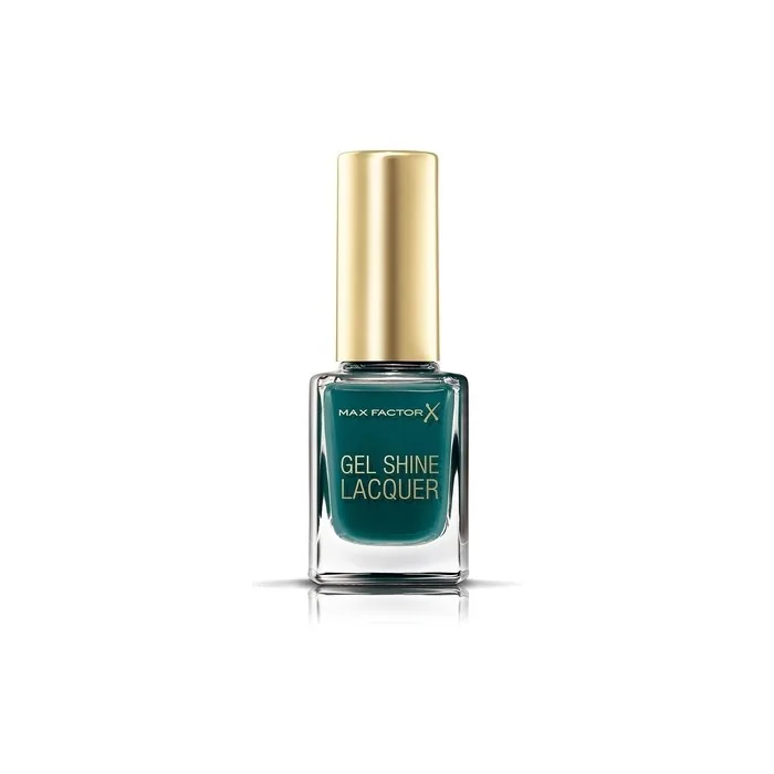 Max Factor Gel Shine Nail Polish 45 Gleaming Teal 11ml
