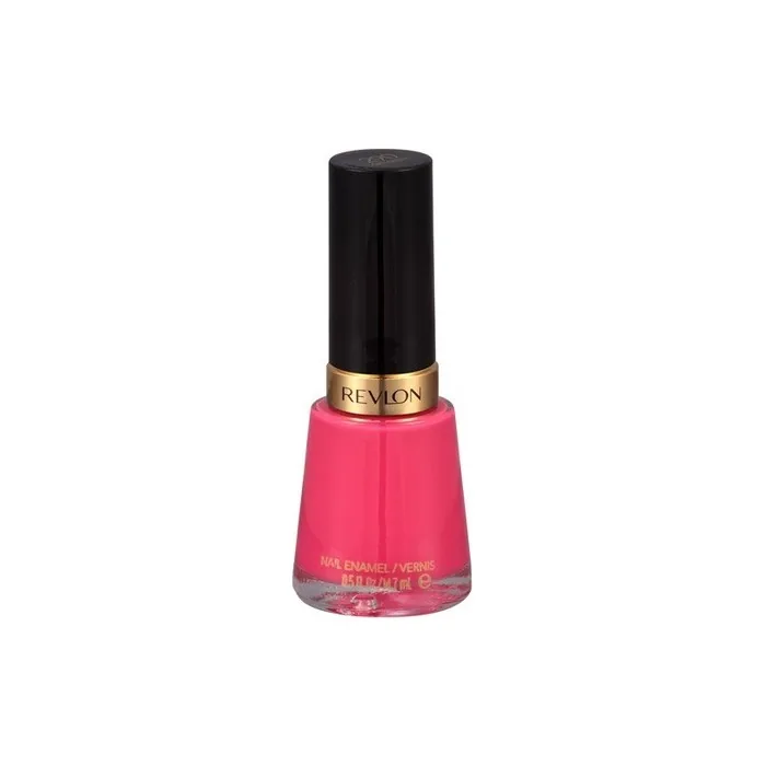 Revlon Nail Enamel Chip Resistant Nail Polish Glossy Shine Finish in Pink 290 Optimistic 0.5 Fl Oz