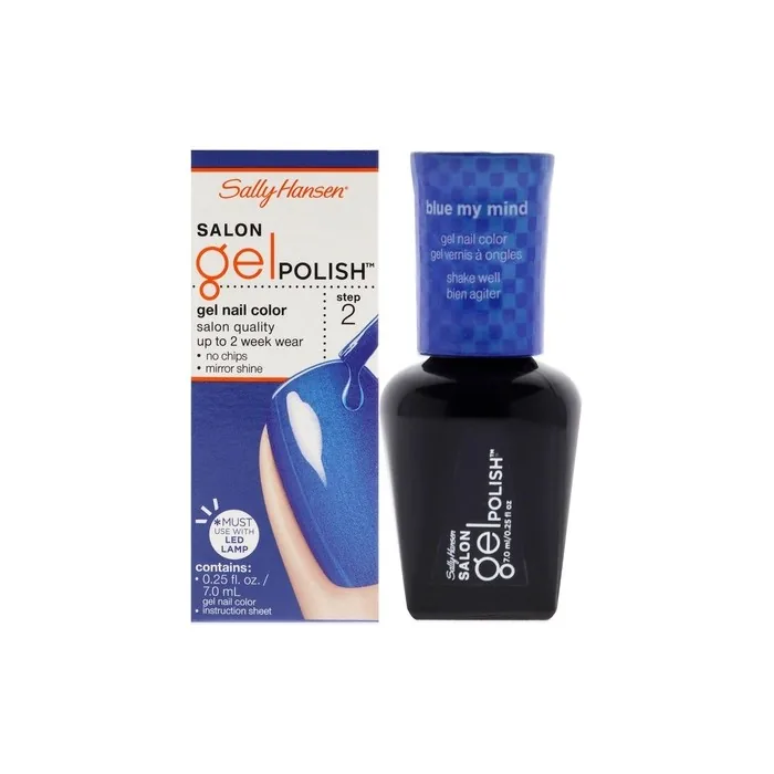 Sally Hansen Step 2 Salon Gel Nail Polish 266 Blue My Mind 0.25 fl oz