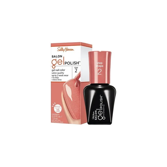 Sally Hansen Salon Gel Nail Polish Just Peachy 0.25 Fl Oz