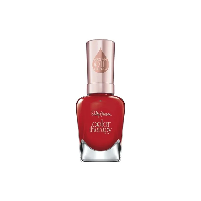 Sally Hansen Colour Therapy Nail Polish with Argan Oil 14.7ml Red-Iance