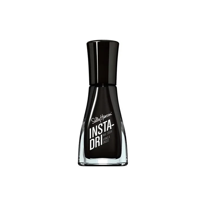Sally Hansen Insta-Dri 1 Stroke-1 Coat-Done Nail Polish 9.17ml Black To Black