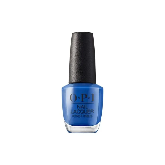 OPI Nail Lacquer Tile Art to Warm Your Heart Blue Nail Polish Lisbon Collection 0.5 fl oz