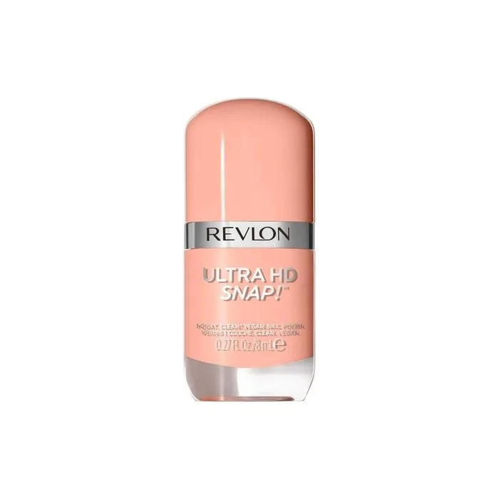Revlon Ultra HD Snap Nail Polish Long Lasting Vegan Formula Quick Drying One-Coat Full Coverage Colour 8ml Keep Cool 018 Unisex