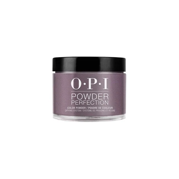 Opi Powder Perfection Lincoln Park After Dark Opaque Dark Purple Creme Nail