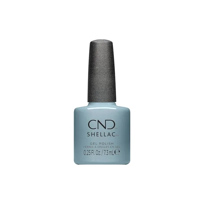 CND Shellac Teal Textile 7.3ml - Upcycle Chic Collection