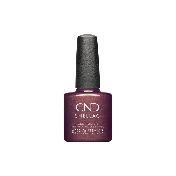 Cnd Shellac Uv Nail Polish Purplexity No 474 Violet With Shimmer