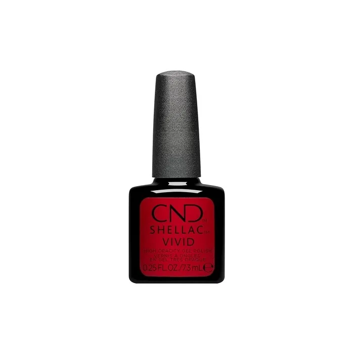 CND Shellac Vivid High Opacity Gel Polish 0.25 Fl Oz