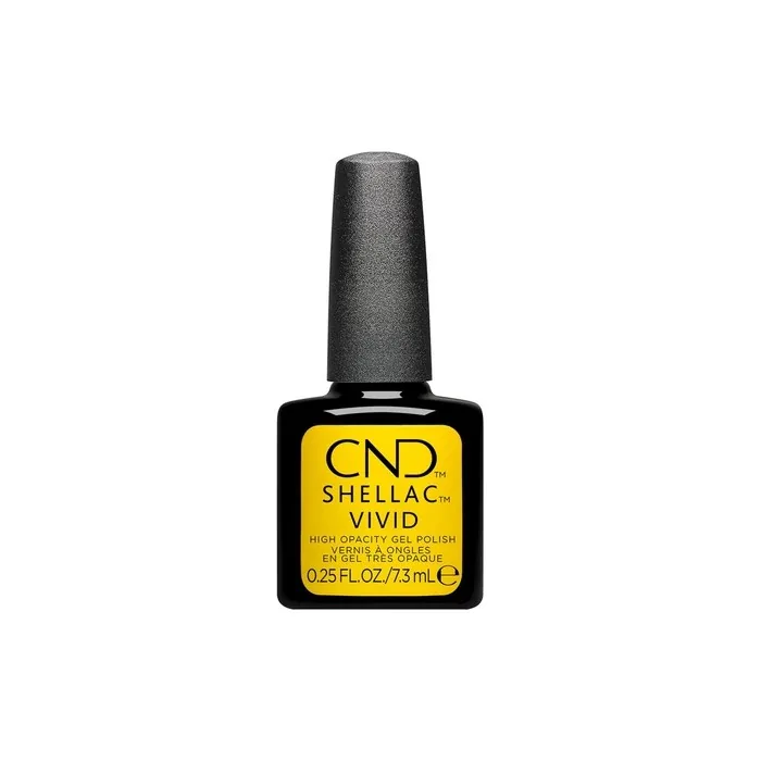 CND Shellac Vivid High Opacity Gel Polish 0.25 Fl Oz