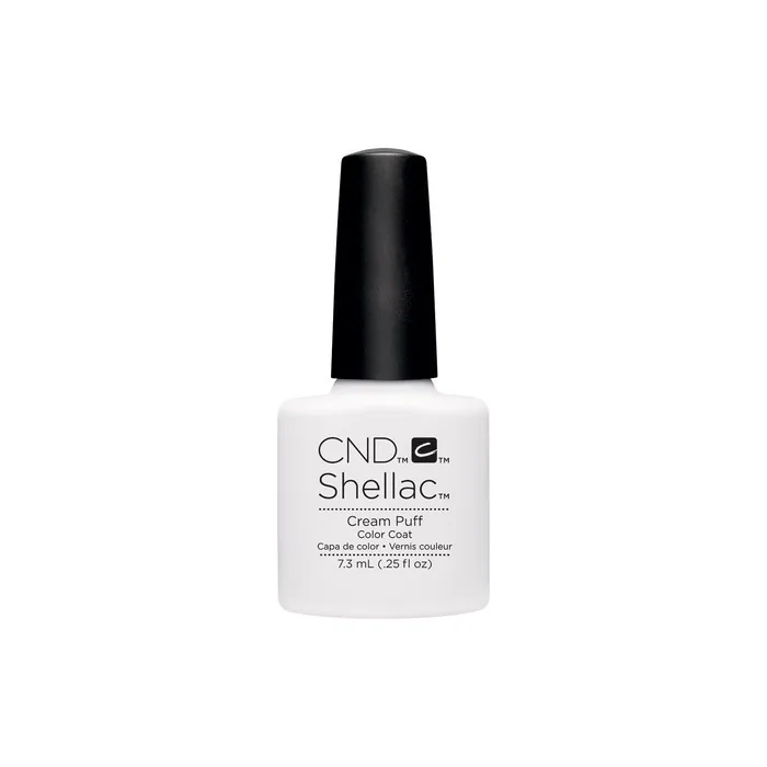 New CND Creative Shellac UV3 Power Polish Cream Puff 7.3ml