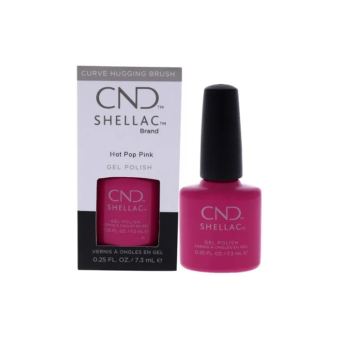 CND Shellac Hot Pop Pink 7.3ml