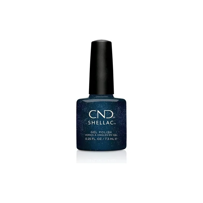 CND Shellac Midnight Swim 7.3ml 0.25 fl oz.