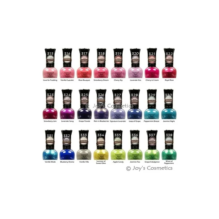 Kleancolor Scented Nail Lacquer Polish Pick Your Color