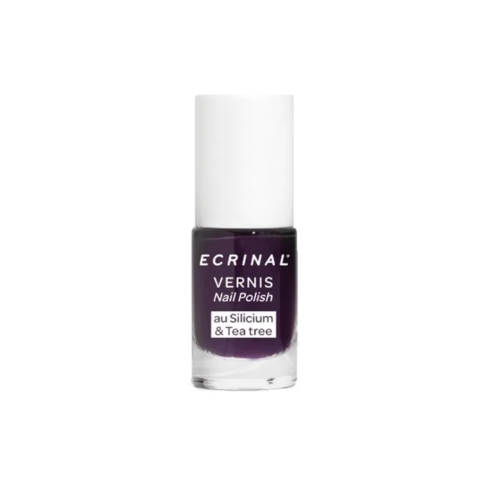 Ecrinal Silicium + Tea Tree Varnish 5ml Intense Purple