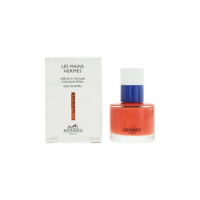 Herms Paris Nail Enamel 36 Orange Tonique Nail Polish 15ml