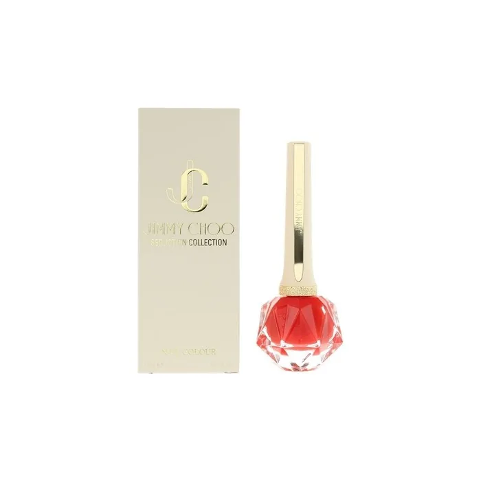 Jimmy Choo Seduction Collection 004 Radiant Coral Nail Polish 15ml For Women