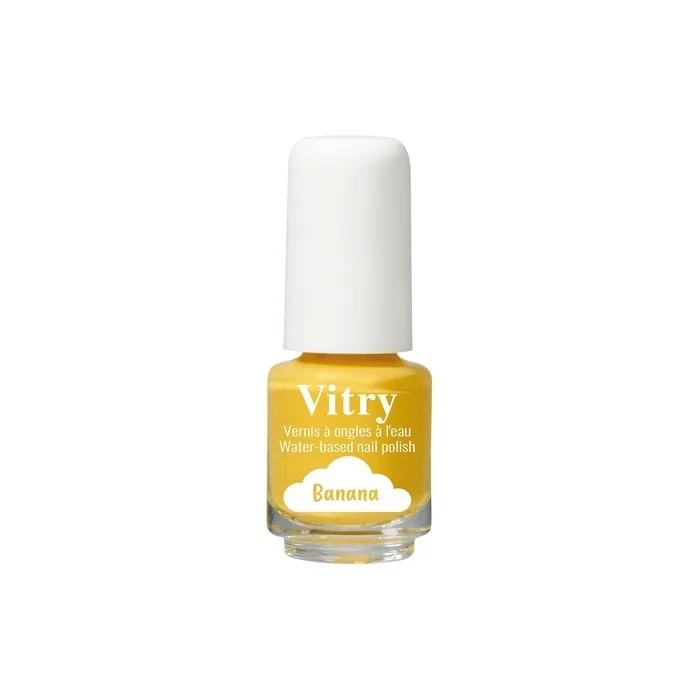 Water-Based Nail Varnish Banana 4ml