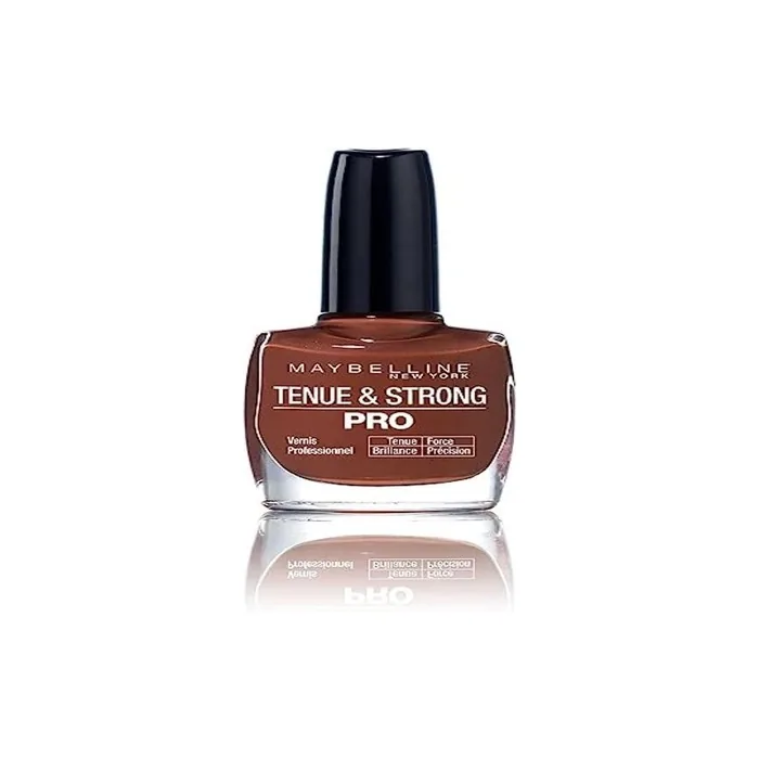 GEMEY MAYBELINE Nail Polish TENUE AND STRONG PRO 06 Deep Red