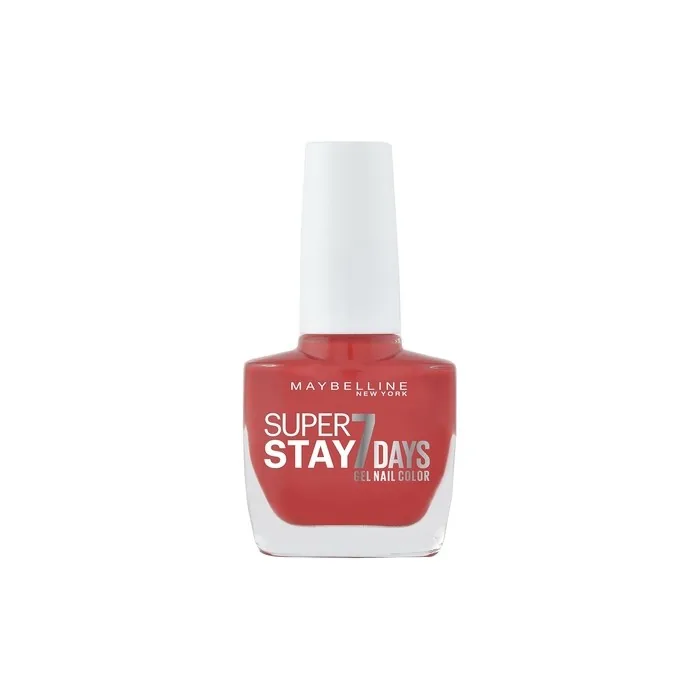 Maybelline New York Superstay Nailpolish Forever Strong 7 Days Gel Nail Polish Passionate Red 10ml