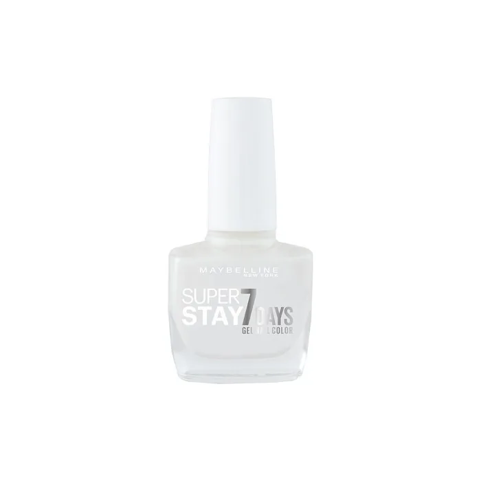 Maybelline New York Superstay Nailpolish Forever Strong 7 Days Finish Gel Nail Polish Pearly White 10ml